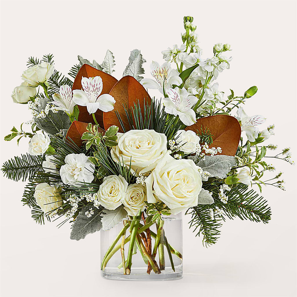 Fresh Snowfall Bouquet – EDDY'S FLOWERS, Norwalk CA