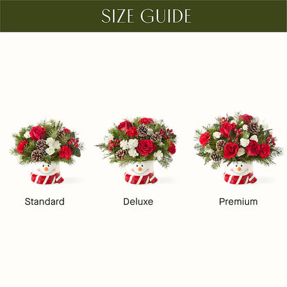 Jolly Snowman Bouquet – EDDY'S FLOWERS, Norwalk CA