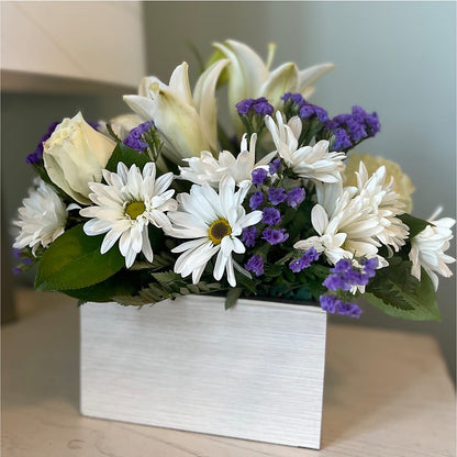 Beyond Blue Box Bouquet – EDDY'S FLOWERS, Norwalk CA