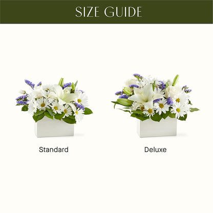 Beyond Blue Box Bouquet – EDDY'S FLOWERS, Norwalk CA