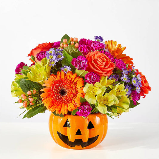 Tricks & Treats Pumpkin – EDDY'S FLOWERS, Norwalk CA