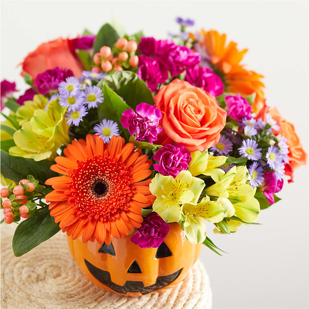Tricks & Treats Pumpkin – EDDY'S FLOWERS, Norwalk CA
