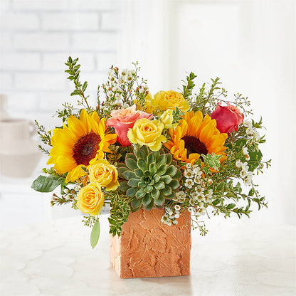 Sunflower Season Bouquet – EDDY'S FLOWERS, Norwalk CA
