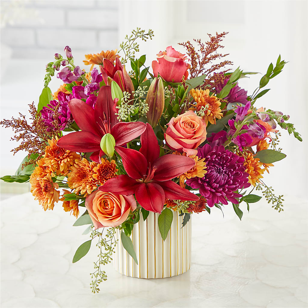 Burgundy Landscape Bouquet – EDDY'S FLOWERS, Norwalk CA