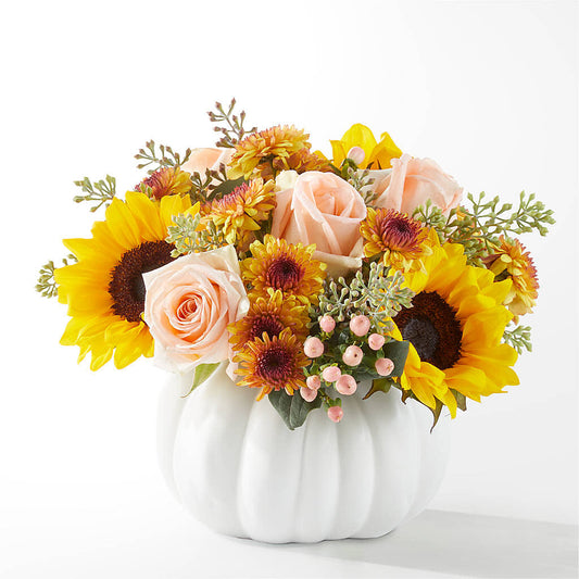 Pumpkin to Talk About Bouquet – EDDY'S FLOWERS, Norwalk CA