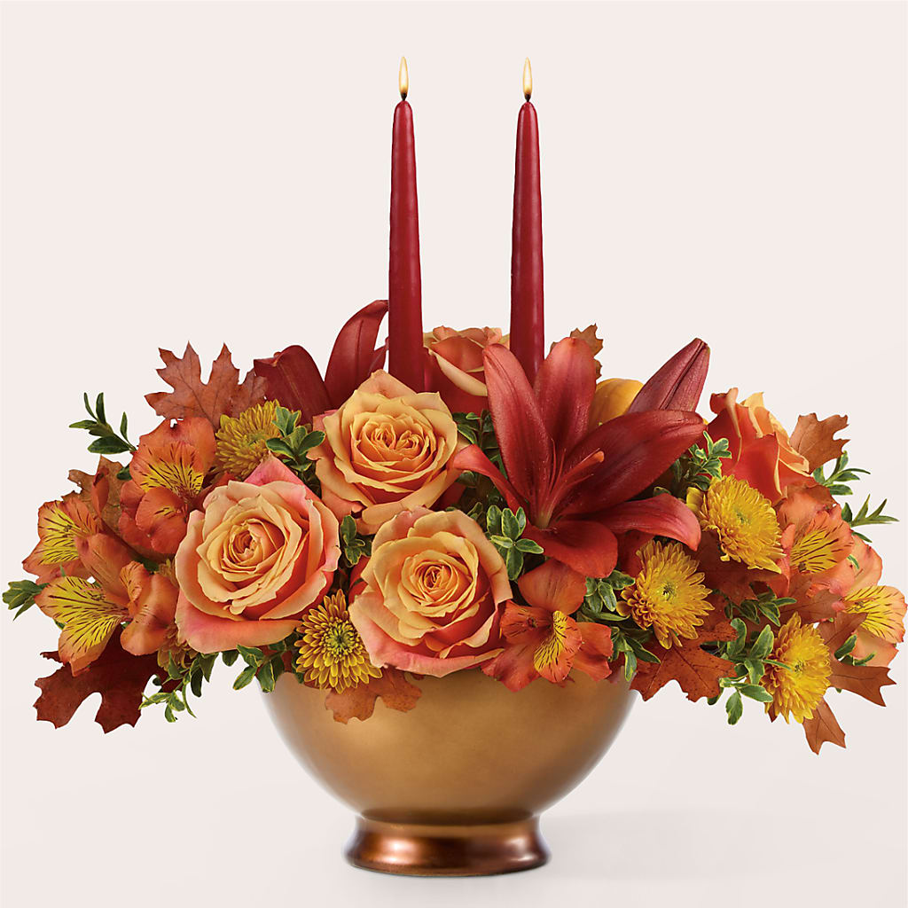 Harvest Table Centerpiece – EDDY'S FLOWERS, Norwalk CA