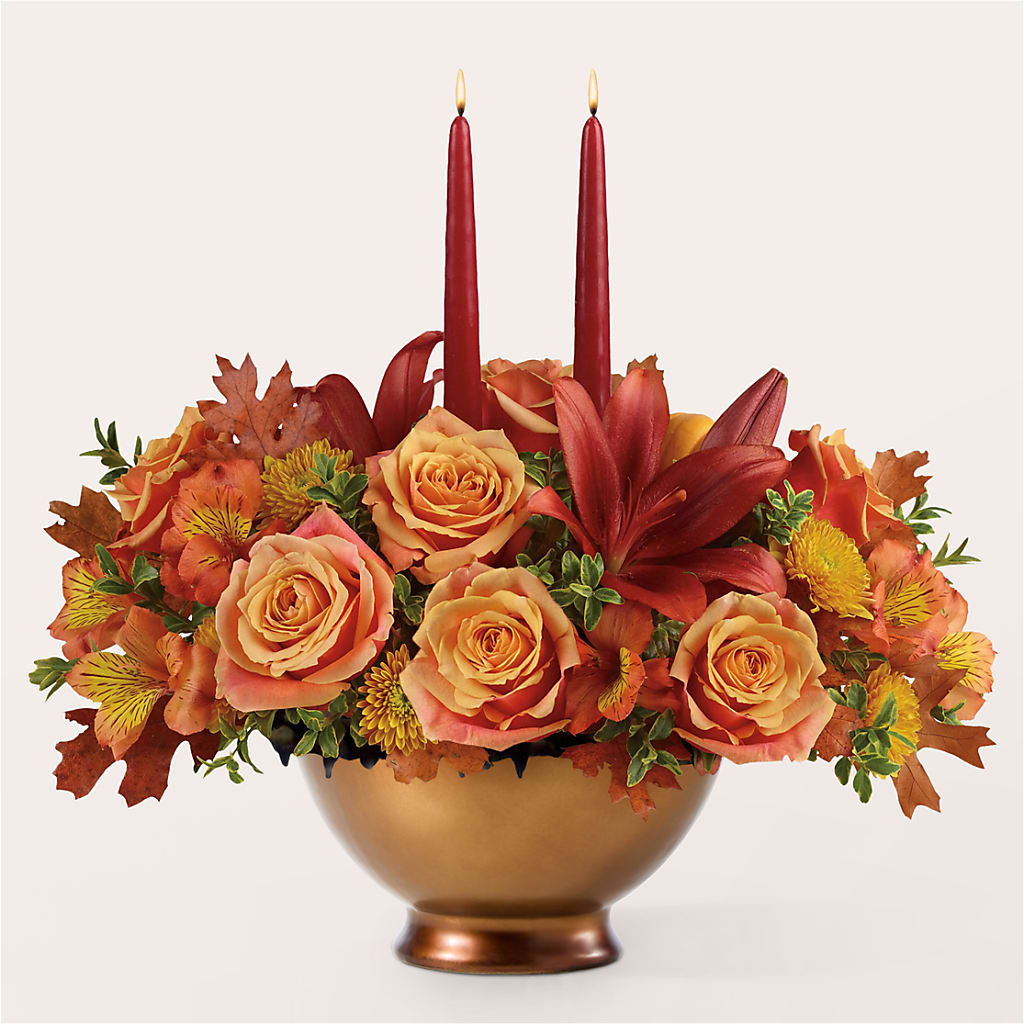 Harvest Table Centerpiece – EDDY'S FLOWERS, Norwalk CA
