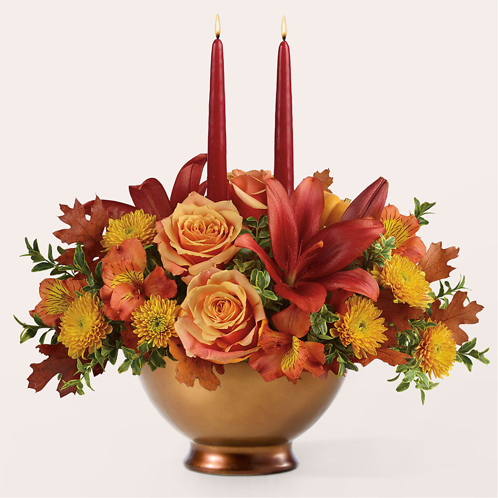 Harvest Table Centerpiece – EDDY'S FLOWERS, Norwalk CA