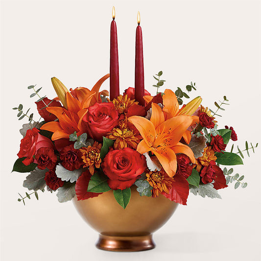Fruits of Fall Centerpiece – EDDY'S FLOWERS, Norwalk CA