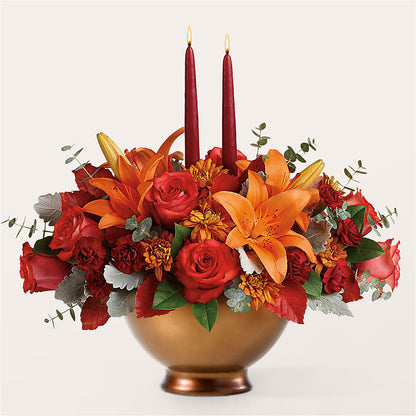 Fruits of Fall Centerpiece – EDDY'S FLOWERS, Norwalk CA