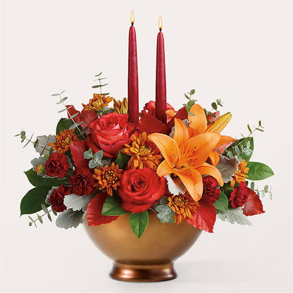 Fruits of Fall Centerpiece – EDDY'S FLOWERS, Norwalk CA
