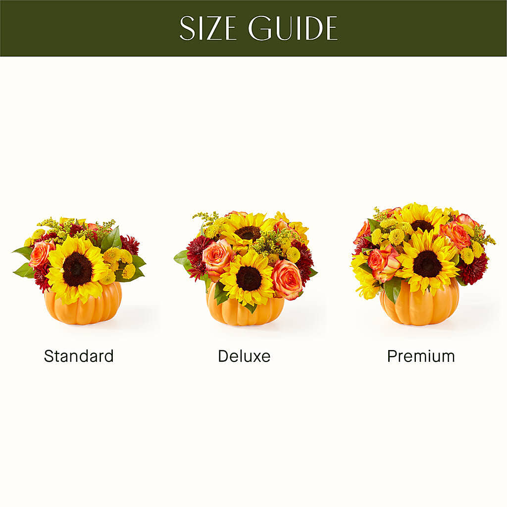 Golden Gourd Pumpkin Bouquet – EDDY'S FLOWERS, Norwalk CA