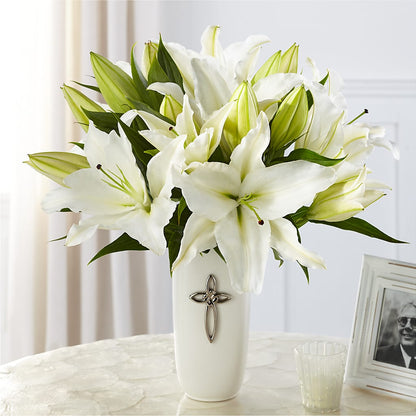 Faithful Blessings Bouquet – EDDY'S FLOWERS, Norwalk CA
