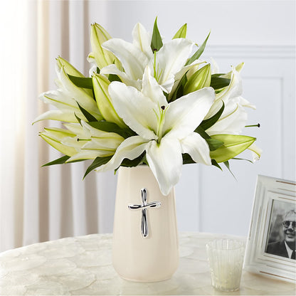 Faithful Blessings Bouquet – EDDY'S FLOWERS, Norwalk CA