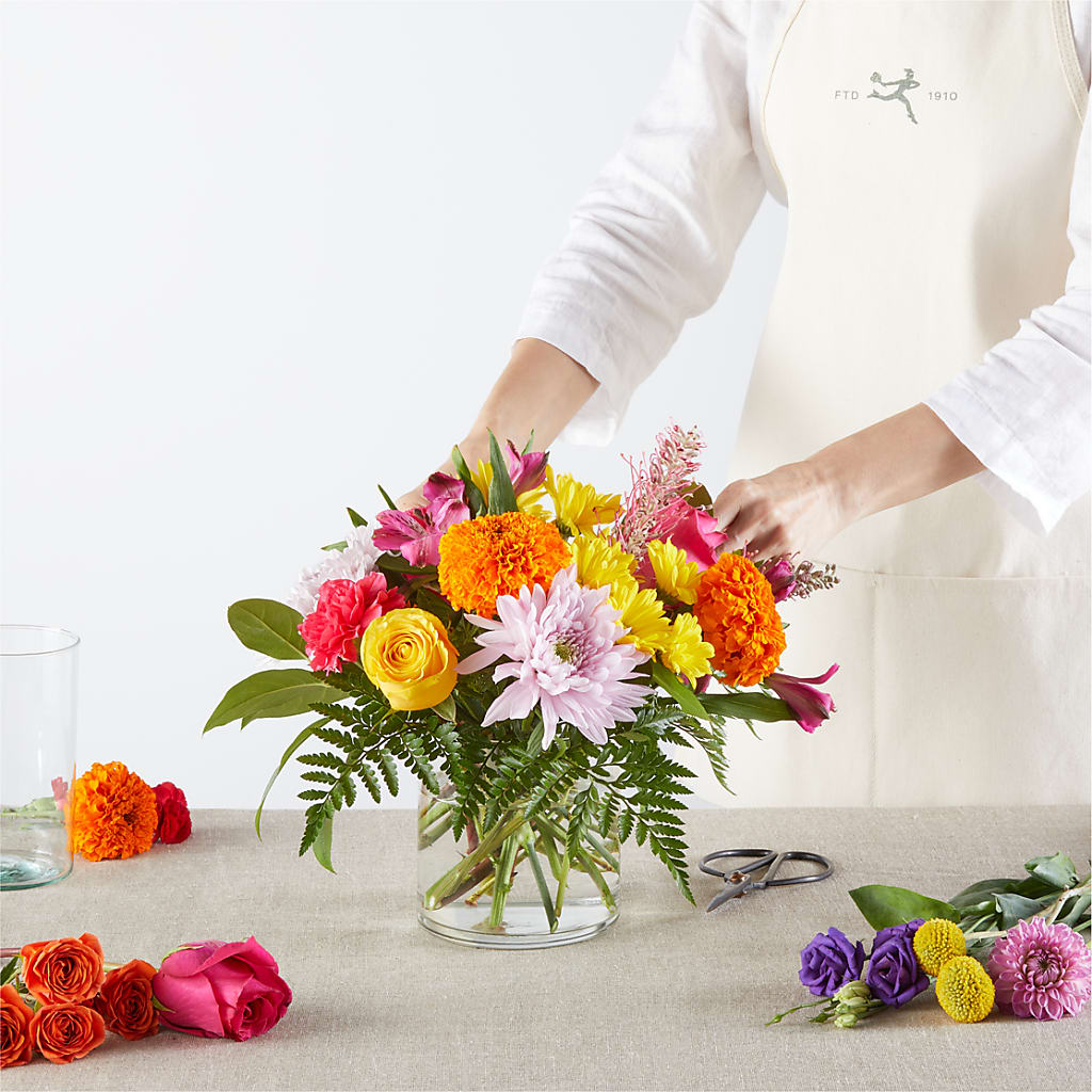 Feast of Color – A Florist Original – EDDY'S FLOWERS, Norwalk CA