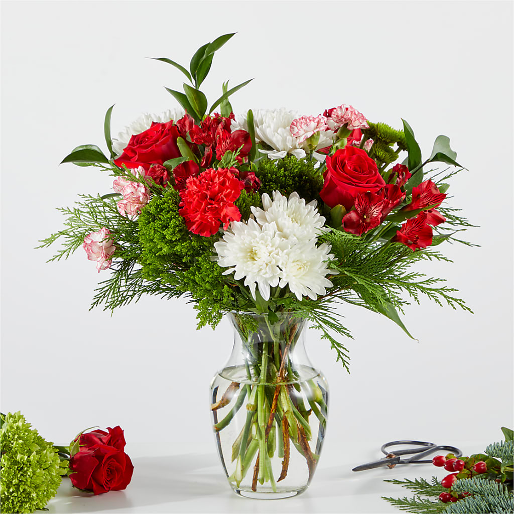 Merry Moment Bouquet – A Florist Original – EDDY'S FLOWERS, Norwalk CA
