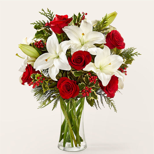 Sparkling Snowflakes Bouquet – EDDY'S FLOWERS, Norwalk CA