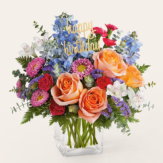 Birthday Bash Bouquet – EDDY'S FLOWERS, Norwalk CA