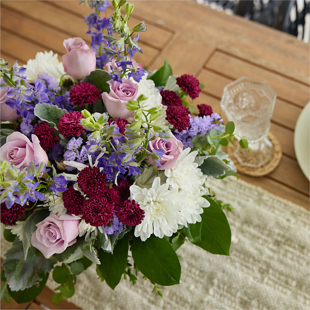 Violet Frost Bouquet – EDDY'S FLOWERS, Norwalk CA