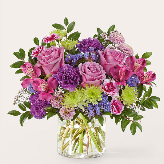 Glass Half Full Bouquet – EDDY'S FLOWERS, Norwalk CA