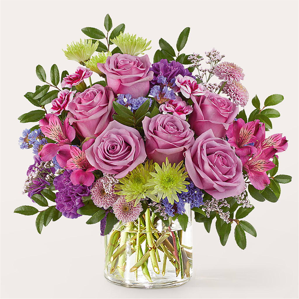 Glass Half Full Bouquet – EDDY'S FLOWERS, Norwalk CA
