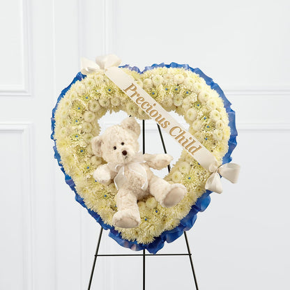 Precious Child Standing Heart – EDDY'S FLOWERS, Norwalk CA