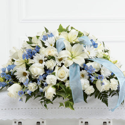 Tender Treasure Casket Spray – EDDY'S FLOWERS, Norwalk CA