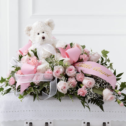 Touch of Sympathy Casket Spray – EDDY'S FLOWERS, Norwalk CA
