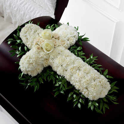 Peaceful Memories Casket Spray (Standard) – EDDY'S FLOWERS, Norwalk CA
