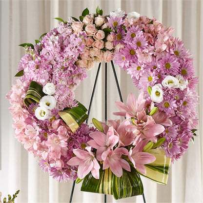 Gift of Warmth Wreath – EDDY'S FLOWERS, Norwalk CA
