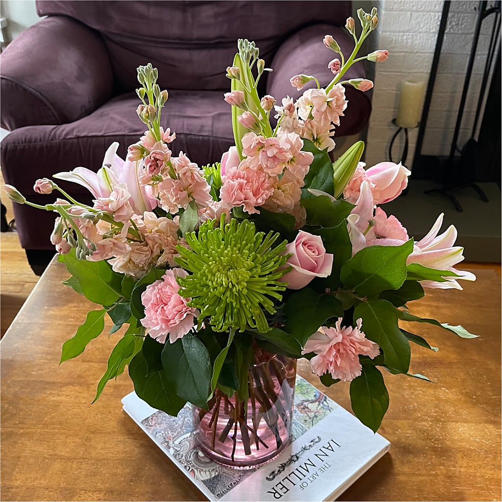 Pretty in Pink Bouquet – EDDY'S FLOWERS, Norwalk CA