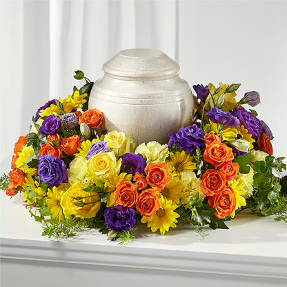 Blossoms of Remembrance Cremation Adornment – EDDY'S FLOWERS, Norwalk CA
