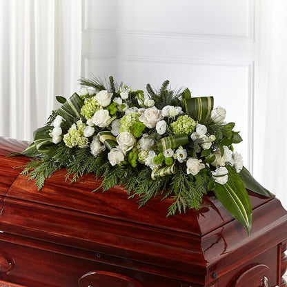 Hopeful Gesture Casket Spray – EDDY'S FLOWERS, Norwalk CA