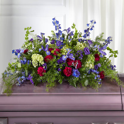 Always Treasured Casket Spray – EDDY'S FLOWERS, Norwalk CA
