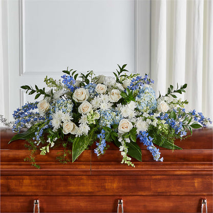 Timeless Essence Casket Spray – EDDY'S FLOWERS, Norwalk CA
