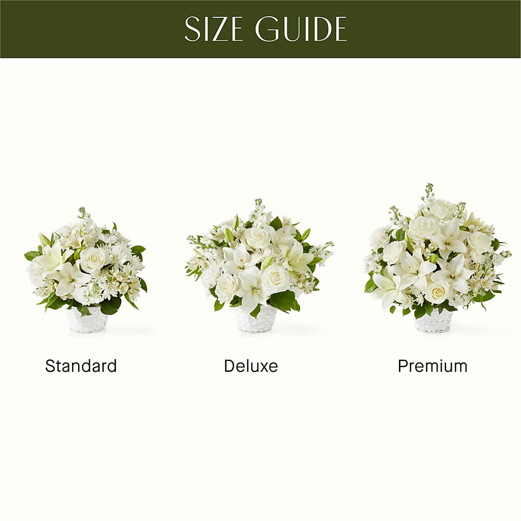 Peaceful Reflections Arrangement – EDDY'S FLOWERS, Norwalk CA