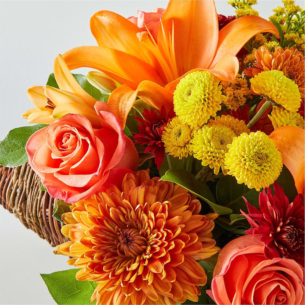 Bouquet of Blessings Cornucopia – EDDY'S FLOWERS, Norwalk CA