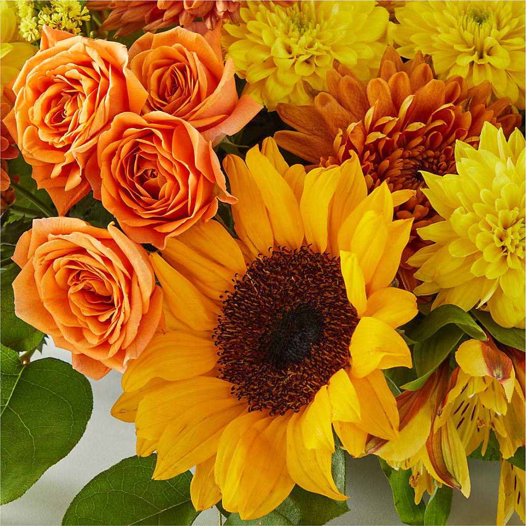 Autumn Harmony Centerpiece – EDDY'S FLOWERS, Norwalk CA