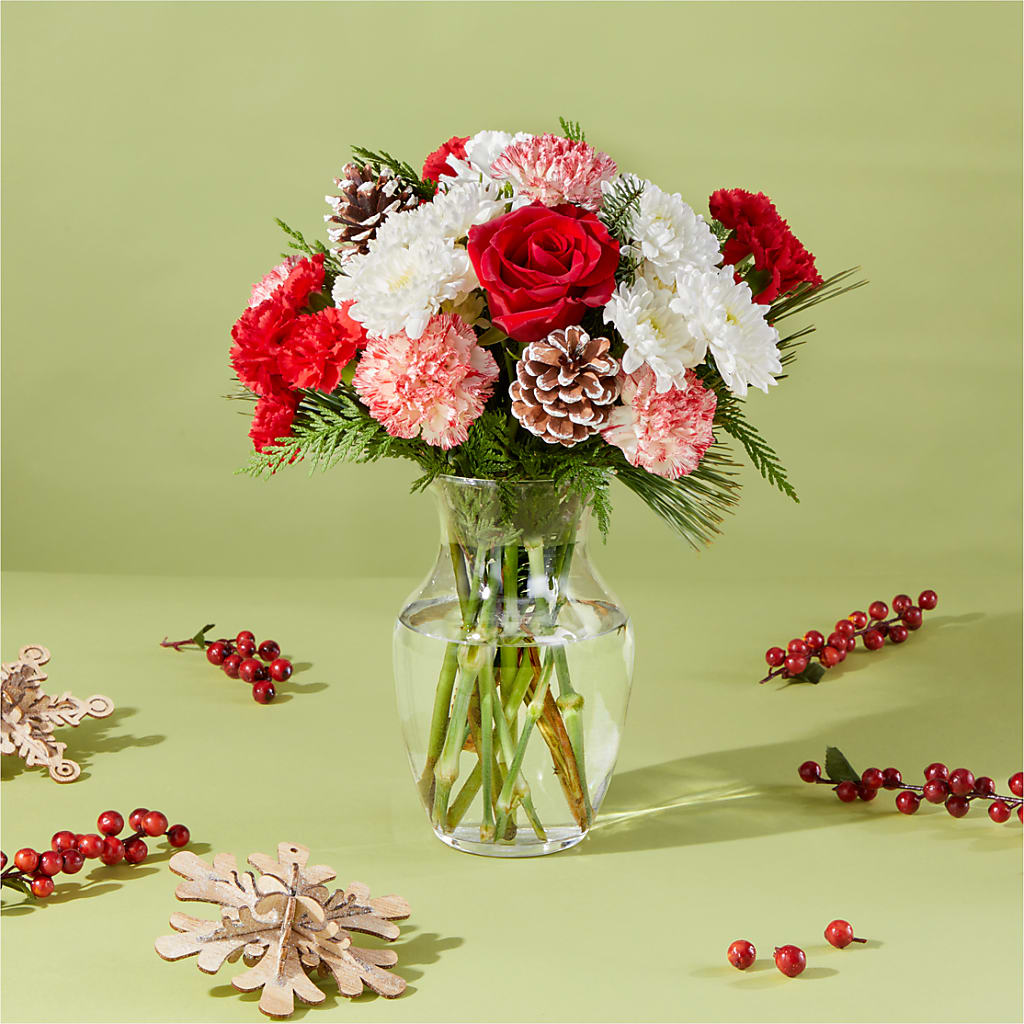 Candy Cane Lane Bouquet – EDDY'S FLOWERS, Norwalk CA