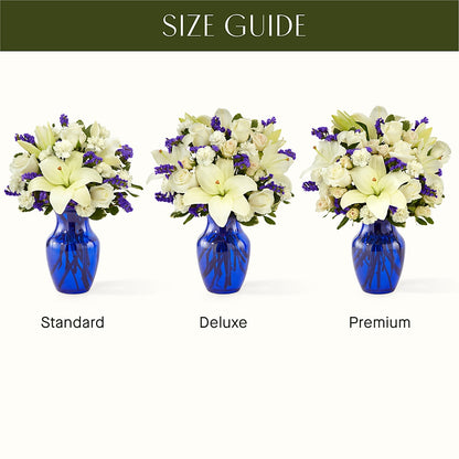 Sapphire Rush Bouquet – EDDY'S FLOWERS, Norwalk CA