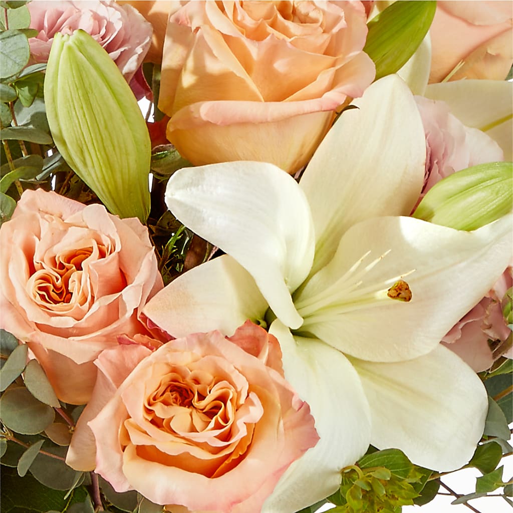 Grapefruit Splash Bouquet – EDDY'S FLOWERS, Norwalk CA