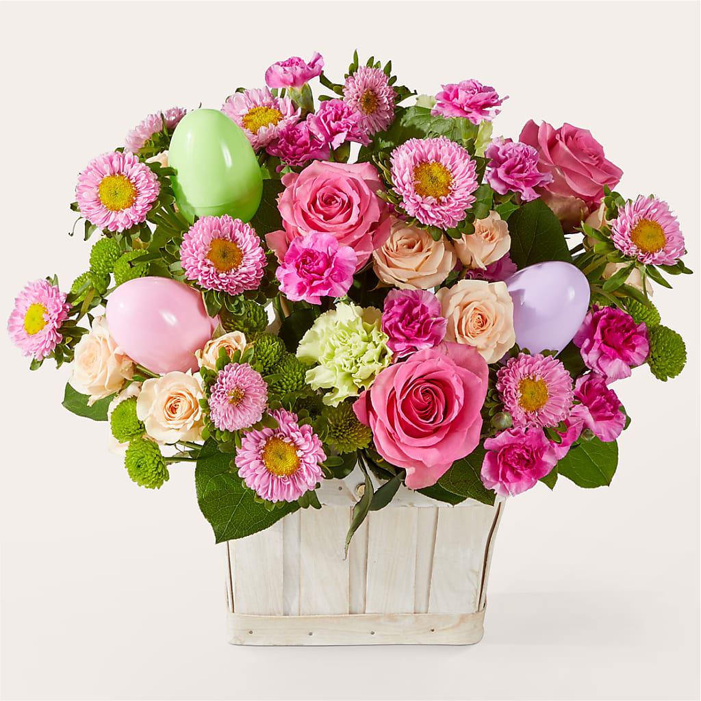 Get Eggcited Basket – EDDY'S FLOWERS, Norwalk CA