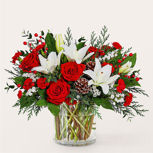 Best in Snow Bouquet – EDDY'S FLOWERS, Norwalk CA