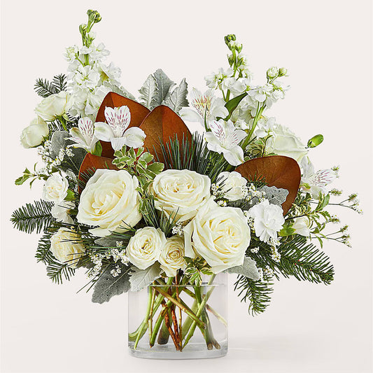 Fresh Snowfall Bouquet – EDDY'S FLOWERS, Norwalk CA